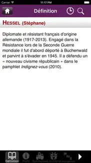 dictionnaire dixel mobile iphone capturas de pantalla 3