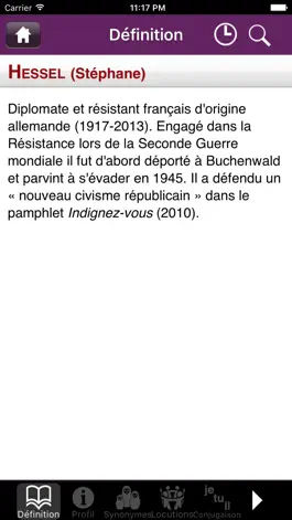 Game screenshot Dictionnaire DIXEL Mobile hack