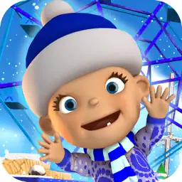 Baby Snow Park Winter Fun app icon