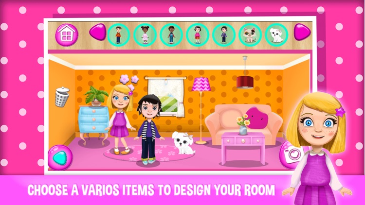 Doll House Games for Girls: Design your Play.home screenshot-4