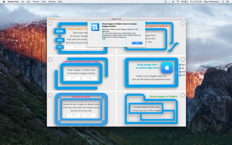 Assets Tool for iOS Developers app screenshot 2