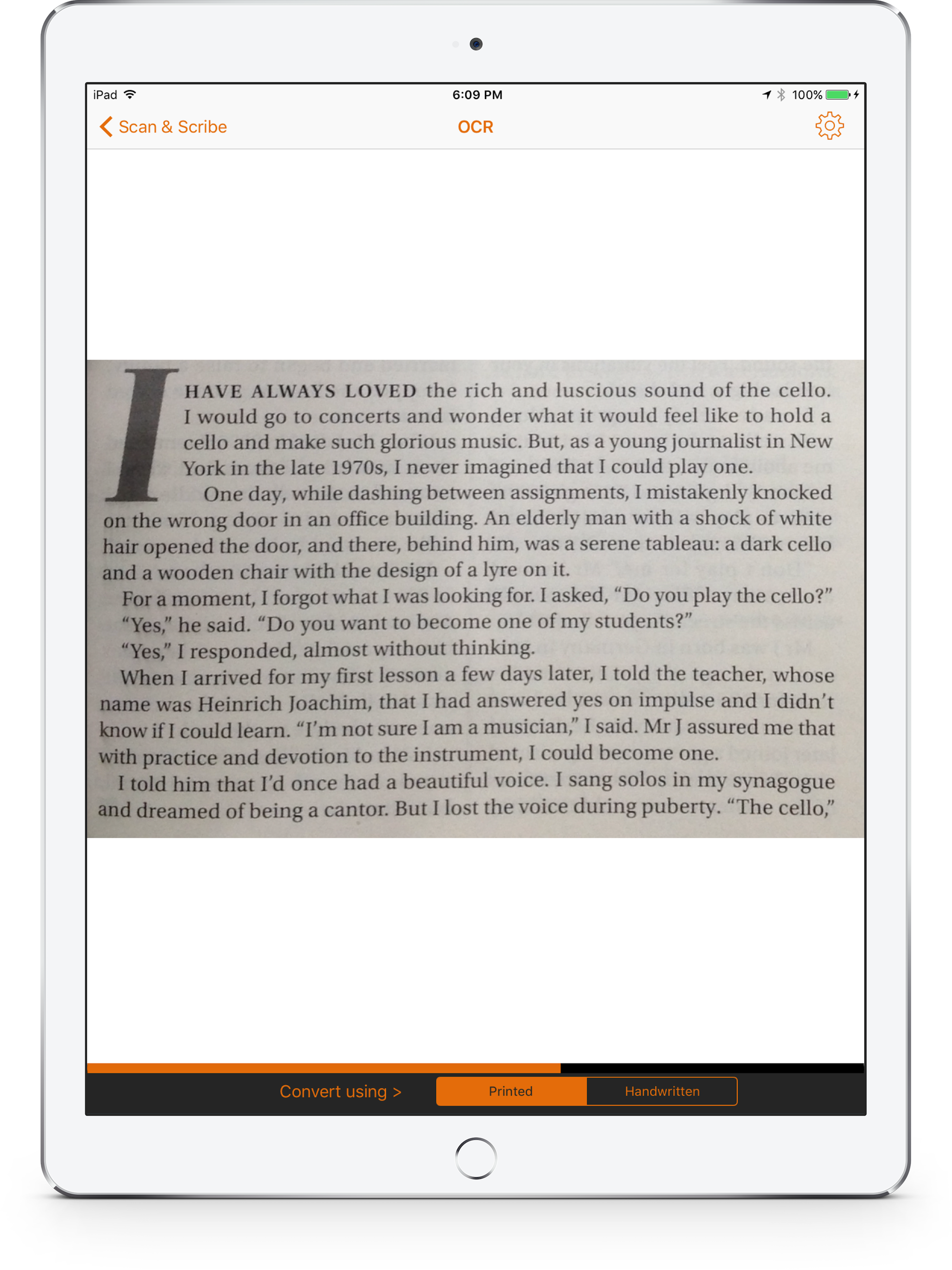 Scan & Scribe - Phone Docs OCR