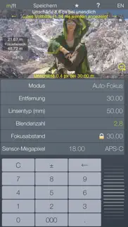 fokus lt - hyperfokalrechner iphone bildschirmfoto 1