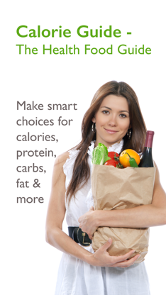 CalorieGuide Food Nutrition Facts Calculator for Fresh Produce & Healthy Diet Living screenshot 1