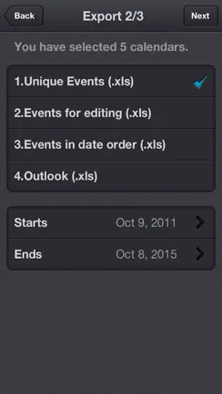 XCalendar Lite iPhone image 2