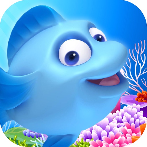 Ocean Blue Fish in Casino Mega Slots Hollywood Sea icon
