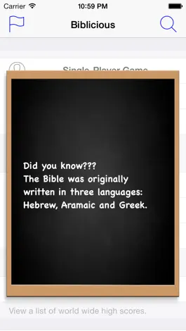 Game screenshot Biblicious Bible Trivia apk