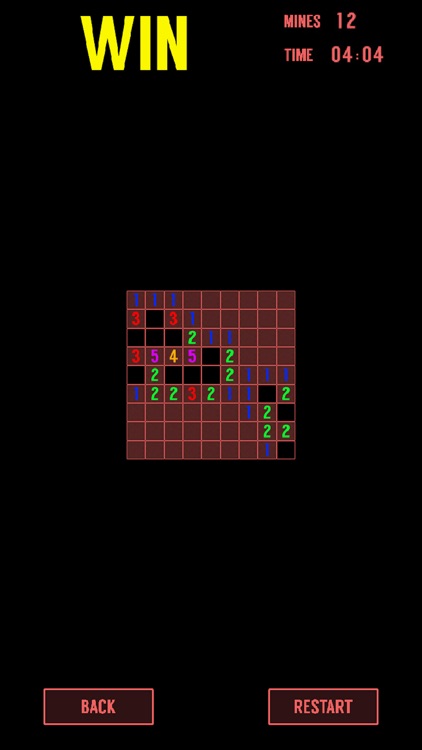 Minesweeper - classic arcade game modern face