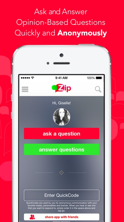 Zip - The Question Answer App