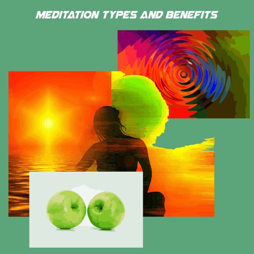 Meditation types and benefits icon