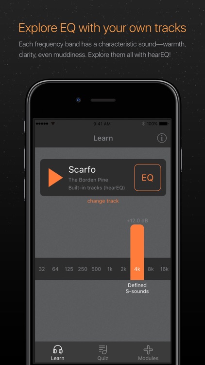hearEQ: Ear training for musicians and engineers