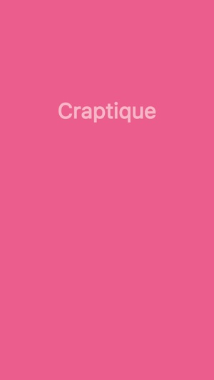 Craptique -Share, Express, Ask, Gossip- 