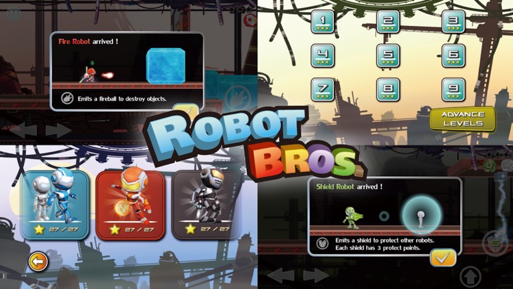 Robot Bros Free screenshot-4