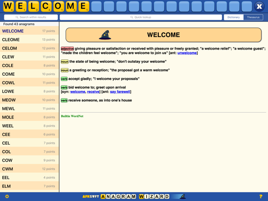 Anagram Wizard for Wordfeud & Words with Friendsのおすすめ画像4