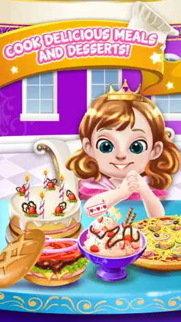 Game screenshot Kids Princess Food Maker Cooking Games Free mod apk