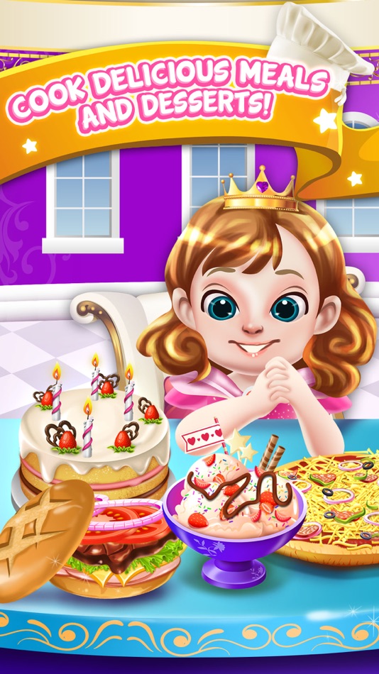 Kids Princess Food Maker Cooking Games Free - 1.0 - (iOS)