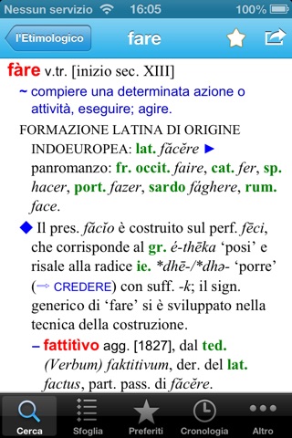 l'Etimologico screenshot 2