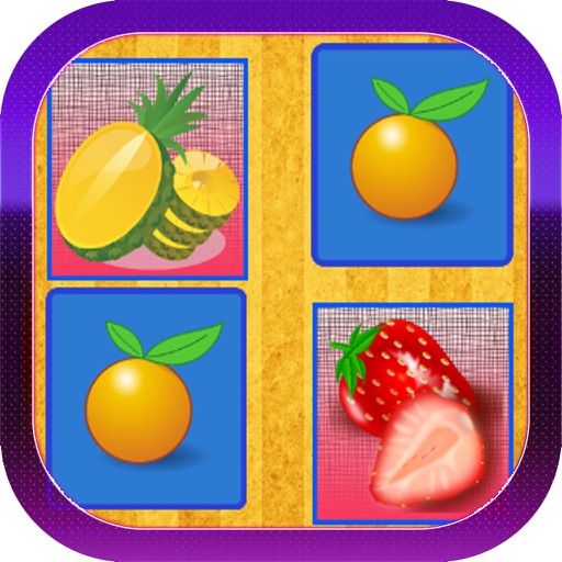 Fruits Memory Games For Adults icon