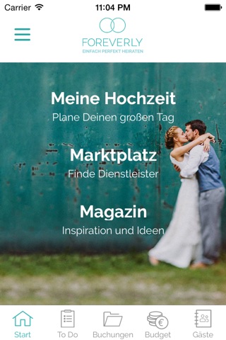 Foreverly Hochzeitsplaner screenshot 2