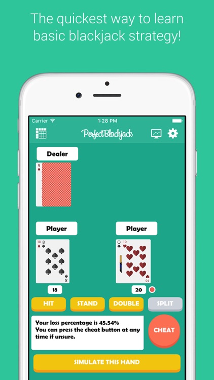 Perfect Blackjack - Blackjack Strategy Trainer
