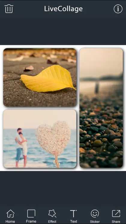Screenshot 3 von 5 zu LiveCollage Classic - Instant Collage Maker