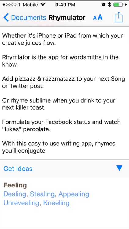 Rhymulator Rhyme Book + Editor
