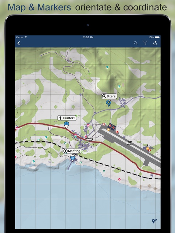iZurvive - DayZ Карта на iPad