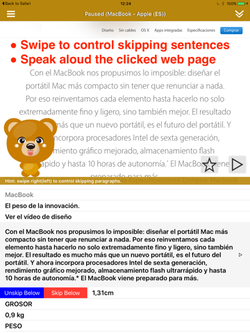 SpeakSpanish 2 FREE (12 Spanish Text-to-Speech) screenshot 2