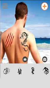 Tattoo Photo Editor. Real Ink Tattoos to Photos screenshot #3 for iPhone