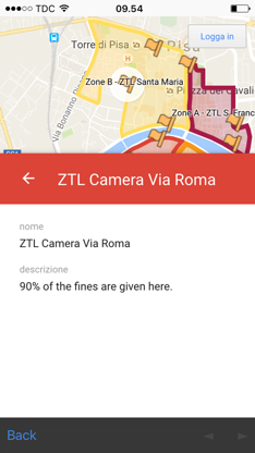 Zona traffico limitato - ZTL - Italy - avoid ticket screenshot 3