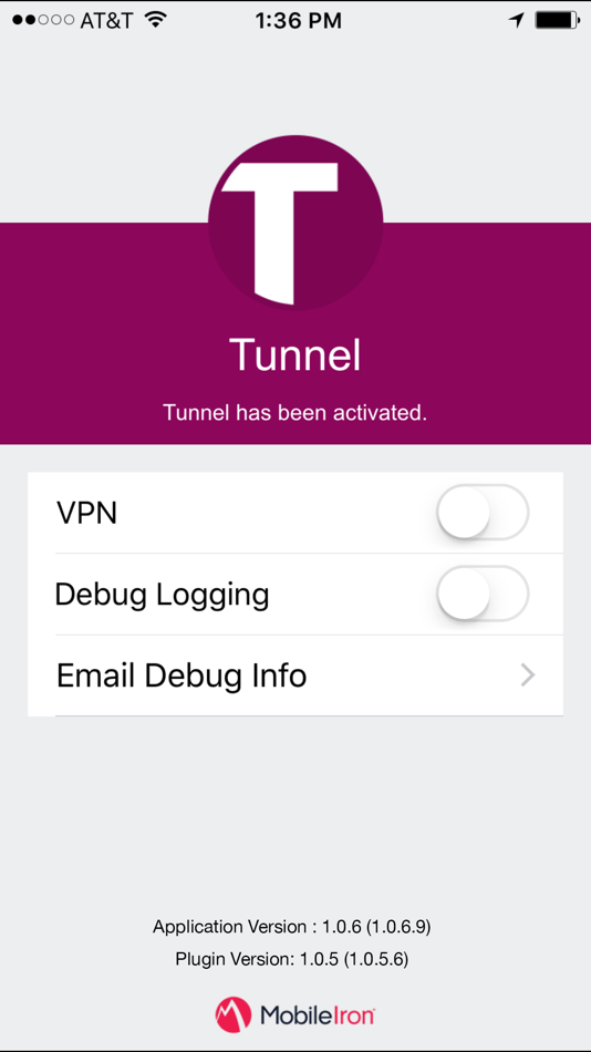 MobileIron Tunnel™ (Legacy Support) - 1.0.6 - (iOS)