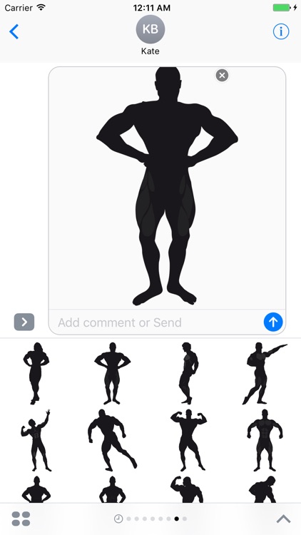 Bodybuilding Stickers screenshot-3
