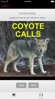 coyote calls for predator hunting coyote iphone screenshot 3
