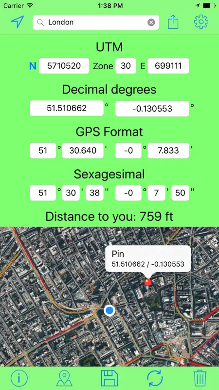 UTM Coordinates Tool screenshot 2 of 5