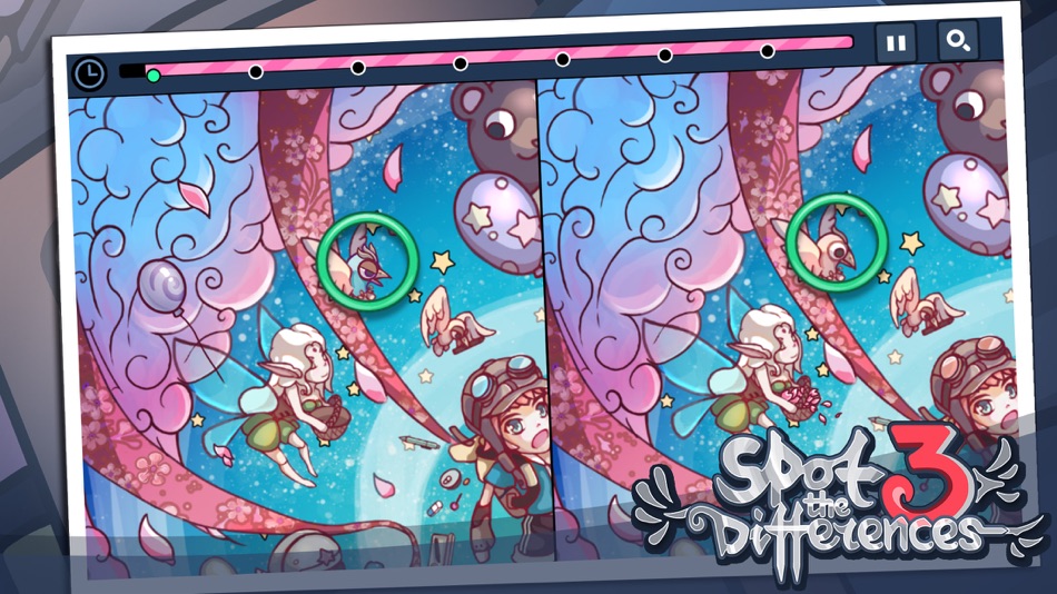 #1. Spot The Differences 3 (iOS) 由: Magma Mobile