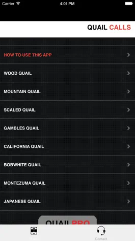 Game screenshot REAL Quail Sounds and Quail Hunting Calls apk