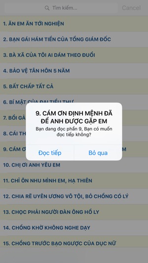 100 Truyện Ngôn Tình HE - Truyen Ngon Tinh Offline