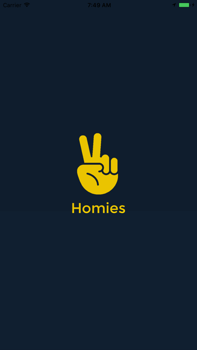 Homies iOS app screenshot