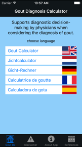 Gout Diagnosis screenshot