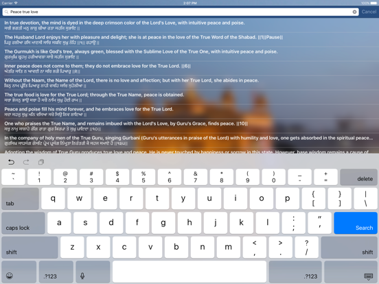 Screenshot #5 pour Gurbani Answers