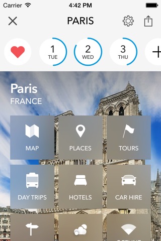 Paris Offline Map & City Guideのおすすめ画像1