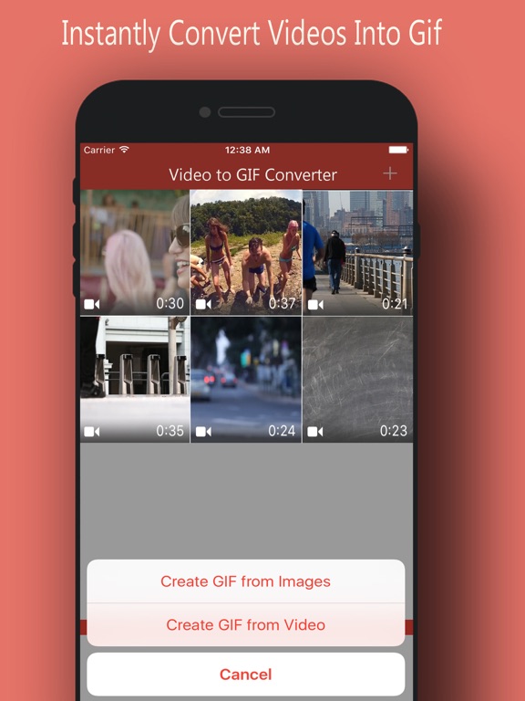 Screenshot #4 pour Video to gif Converter - Convert Gif from Video