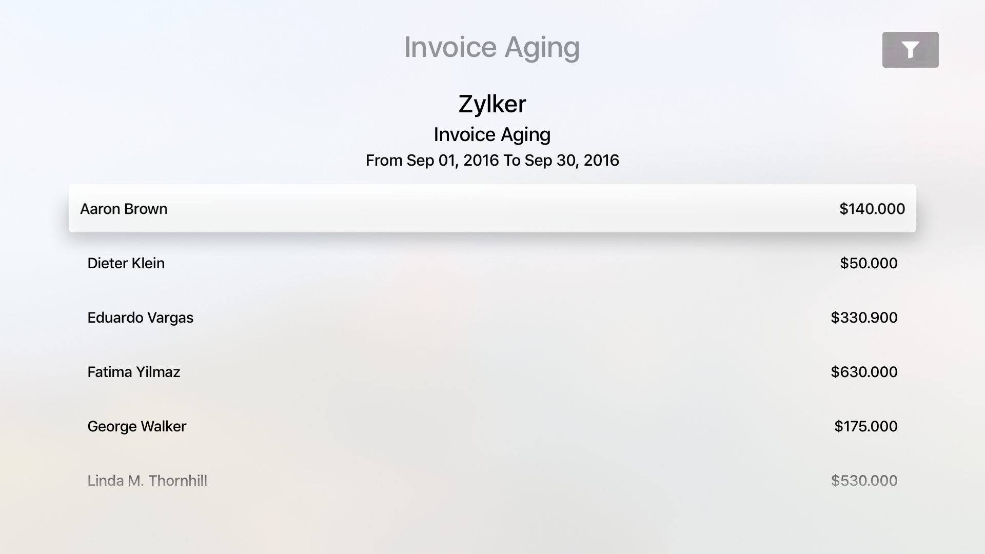 Zoho Invoice Maker App