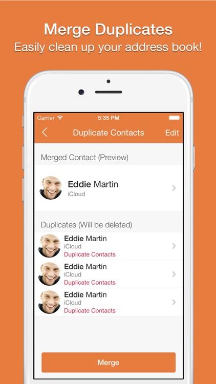 Cleaner - Remove Duplicate Contacts