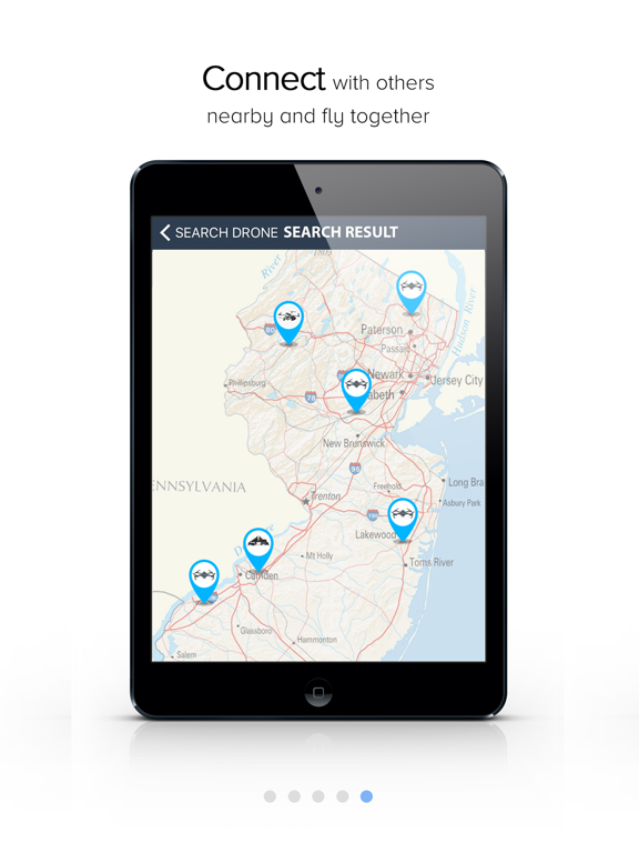Droner App iPad screenshot