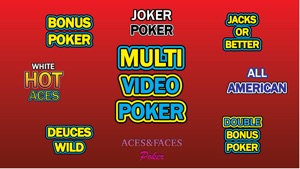 Multi Video Poker Casino screenshot #1 for iPhone