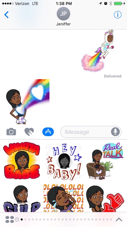 Black Girl Stickers for iMessages