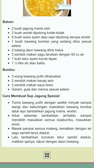 Resep Sayur Indonesia screenshot