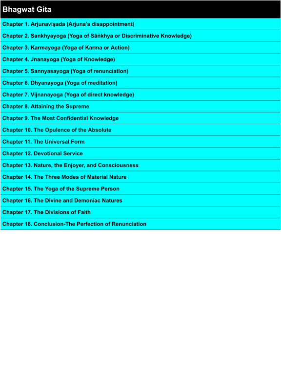 Krishna Bhagwat geeta iPad screenshot