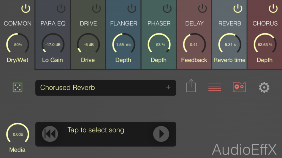 #1. AudioEffX (iOS) Ved: Harry Gohs